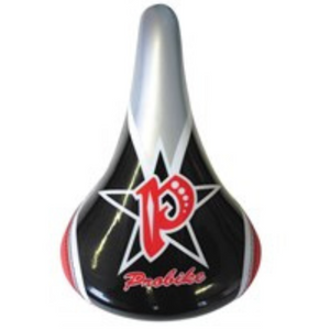 SADDLE JUNIOR RED/BLACK/SILVER PROBIKE