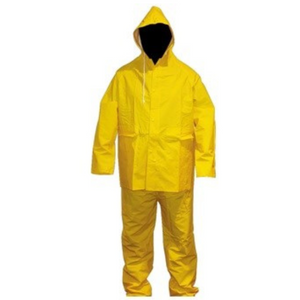 RAINSUIT YELLOW INC JACKET & PANTS XXLRG***