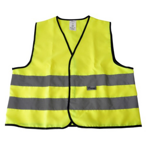 HI-VIS WAISTCOAT CHILDREN YELLOW 55CM X