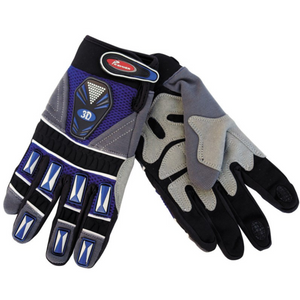 GLOVES DH/BMX BLUE/BLK/GREY