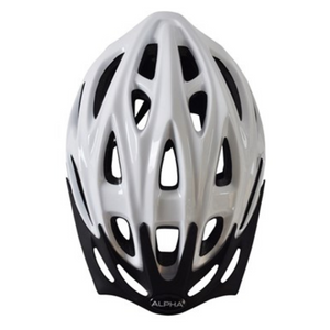 ALPHA PLUS HELMET SHADOW WHITE/PURPLE 54-61CM