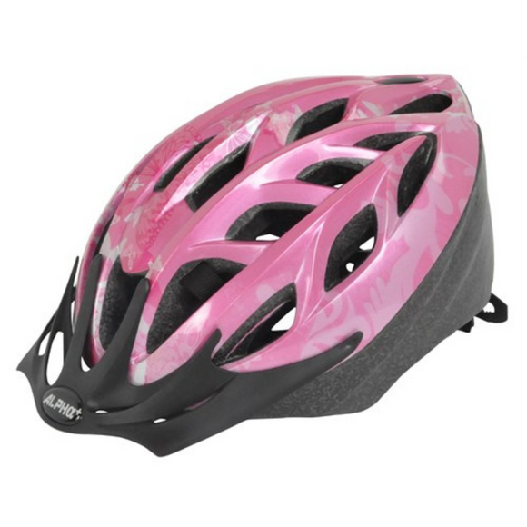 ALPHA PLUS HELMET SONIC PINK/SILVER